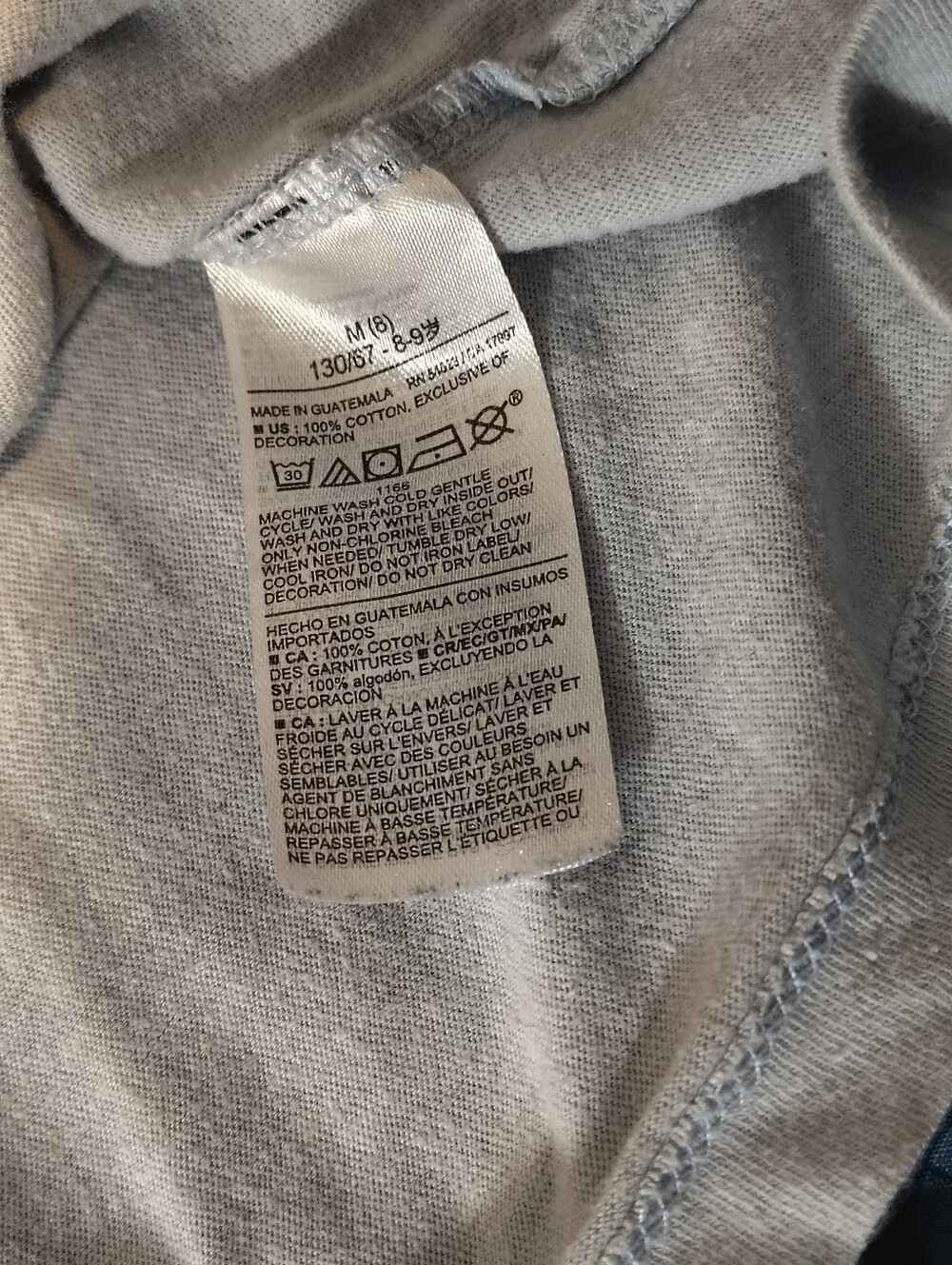 Sonic & Shadow Graphic Tee Boys Size 8(M) - Light Grey - Old Navy - Picture 7 of 8